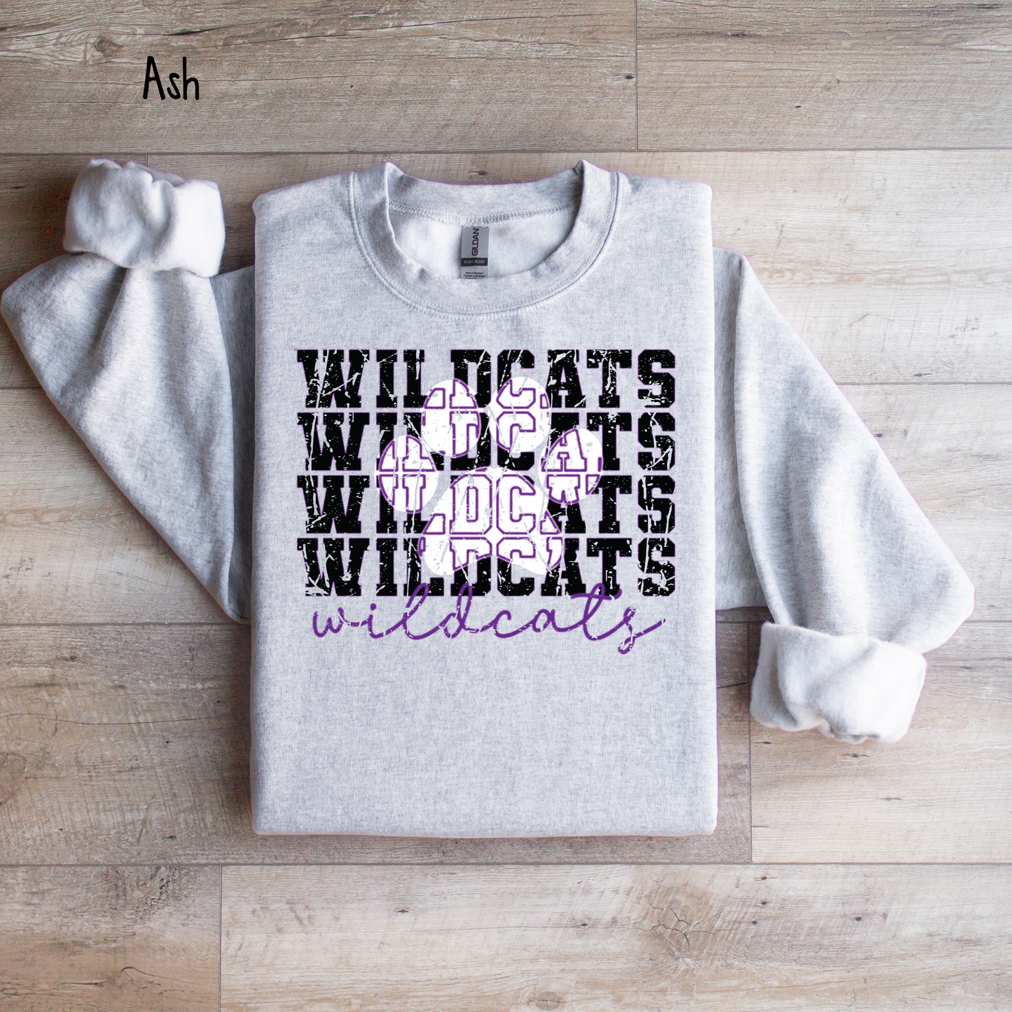 Wildcats with Paw Print