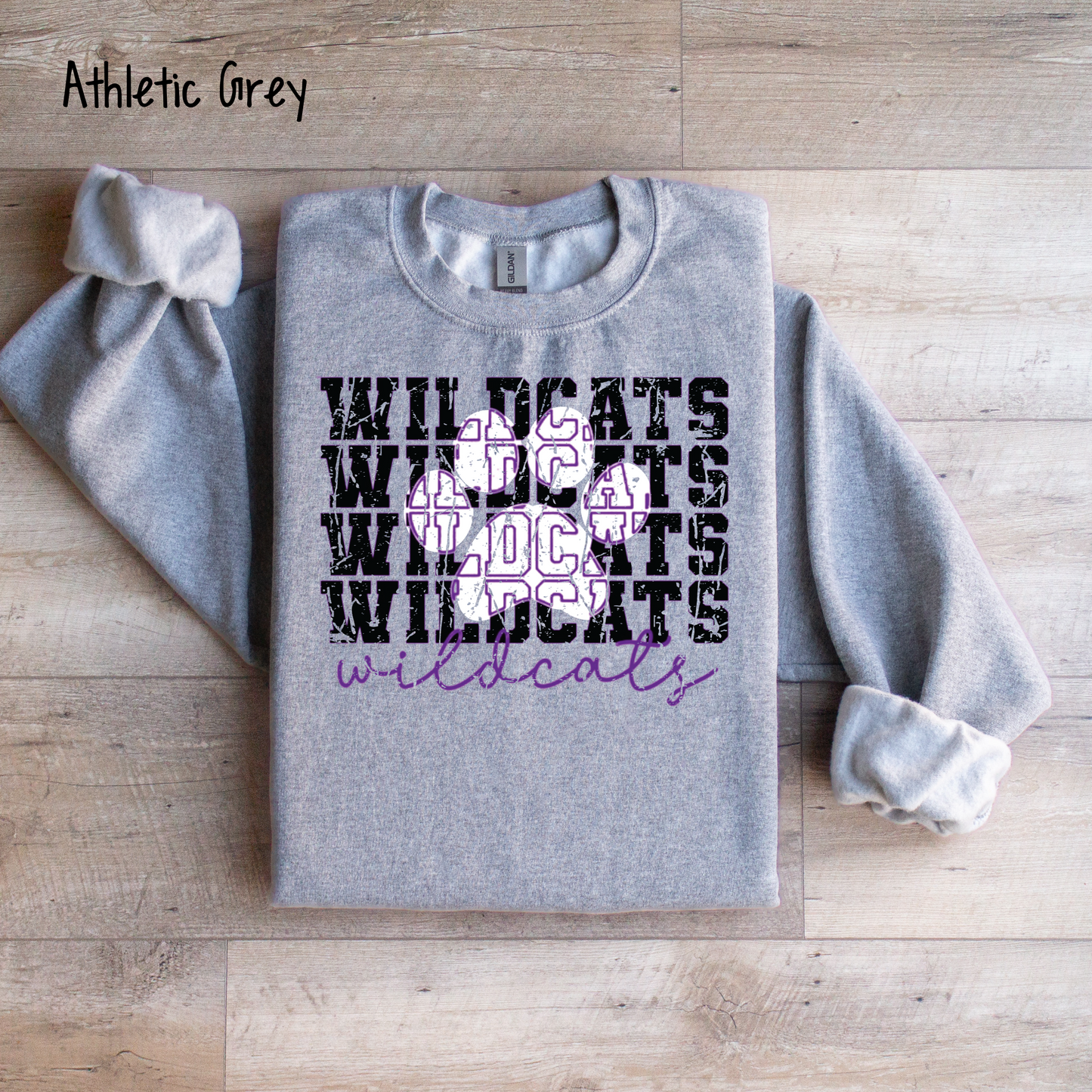 Wildcats with Paw Print