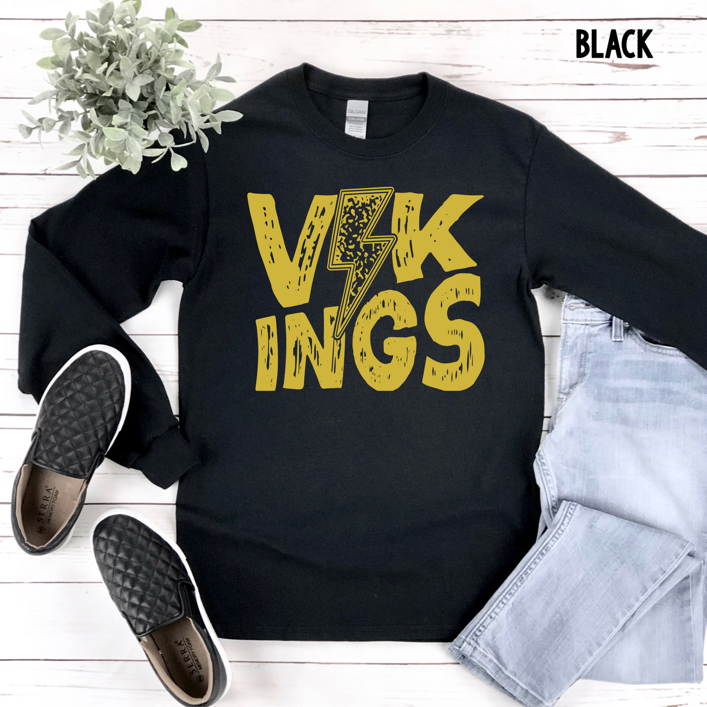 Vikings w/ Lightening Bolt