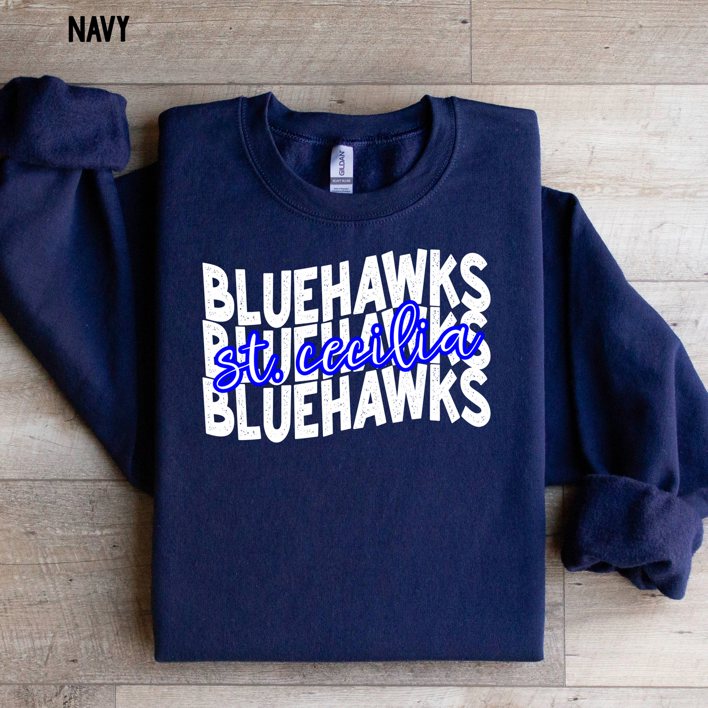 Bluehawks wavy