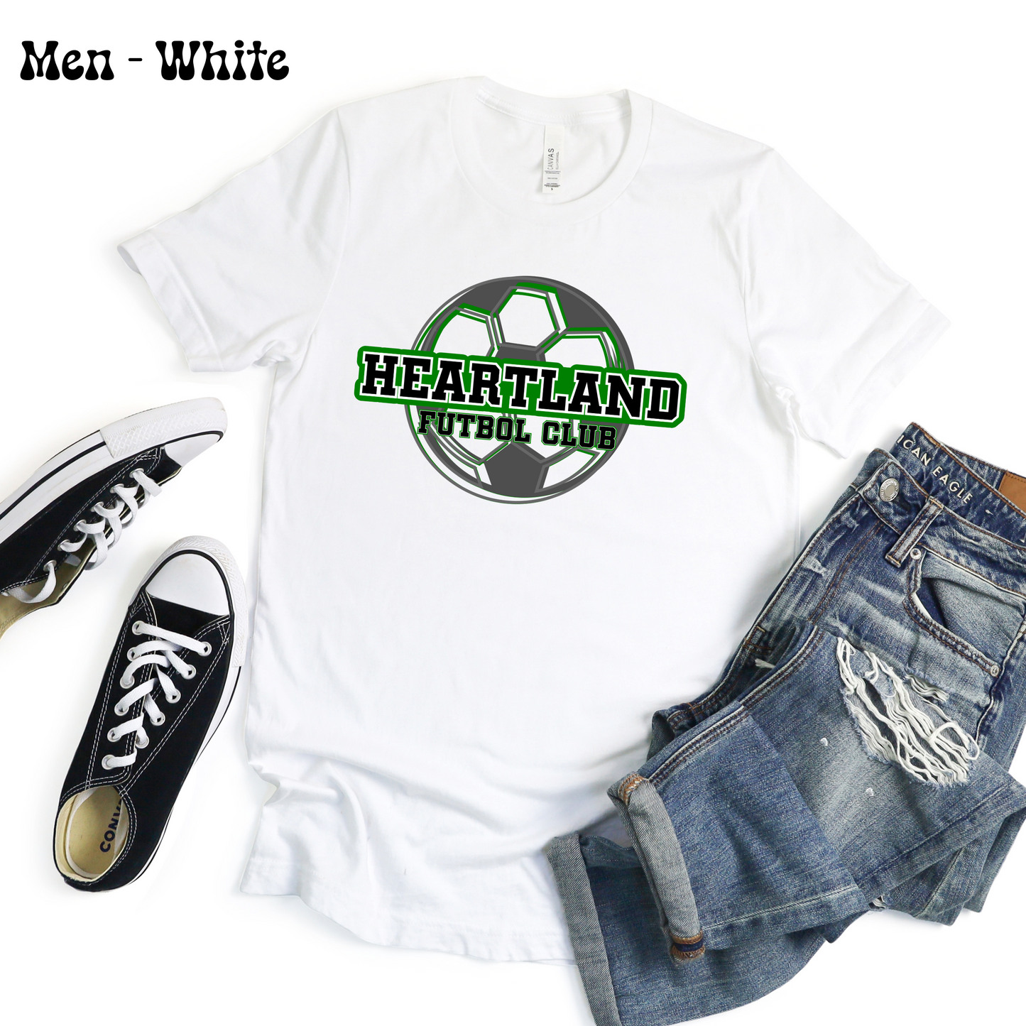 Heartland Futbol Club with Soccer Ball