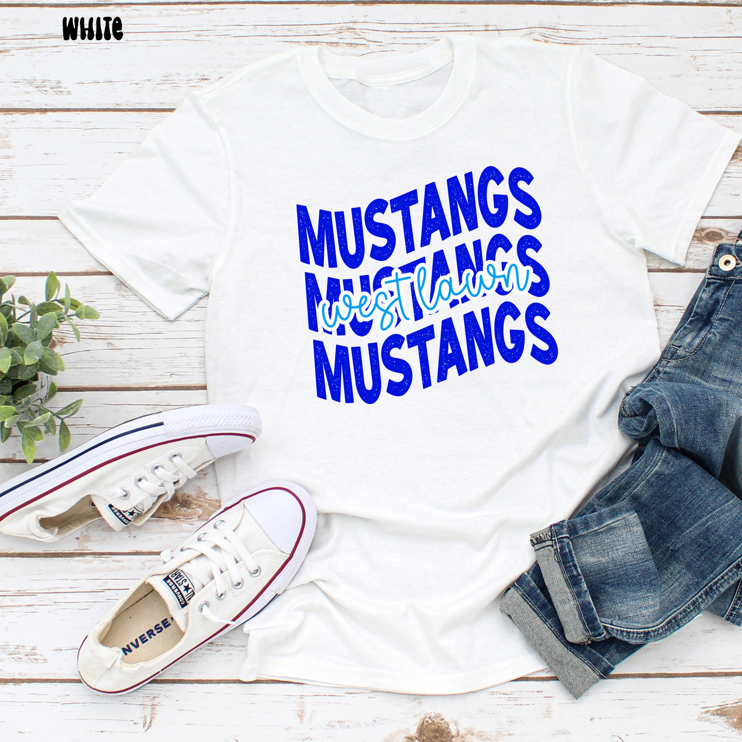 WL Mustangs Wavy