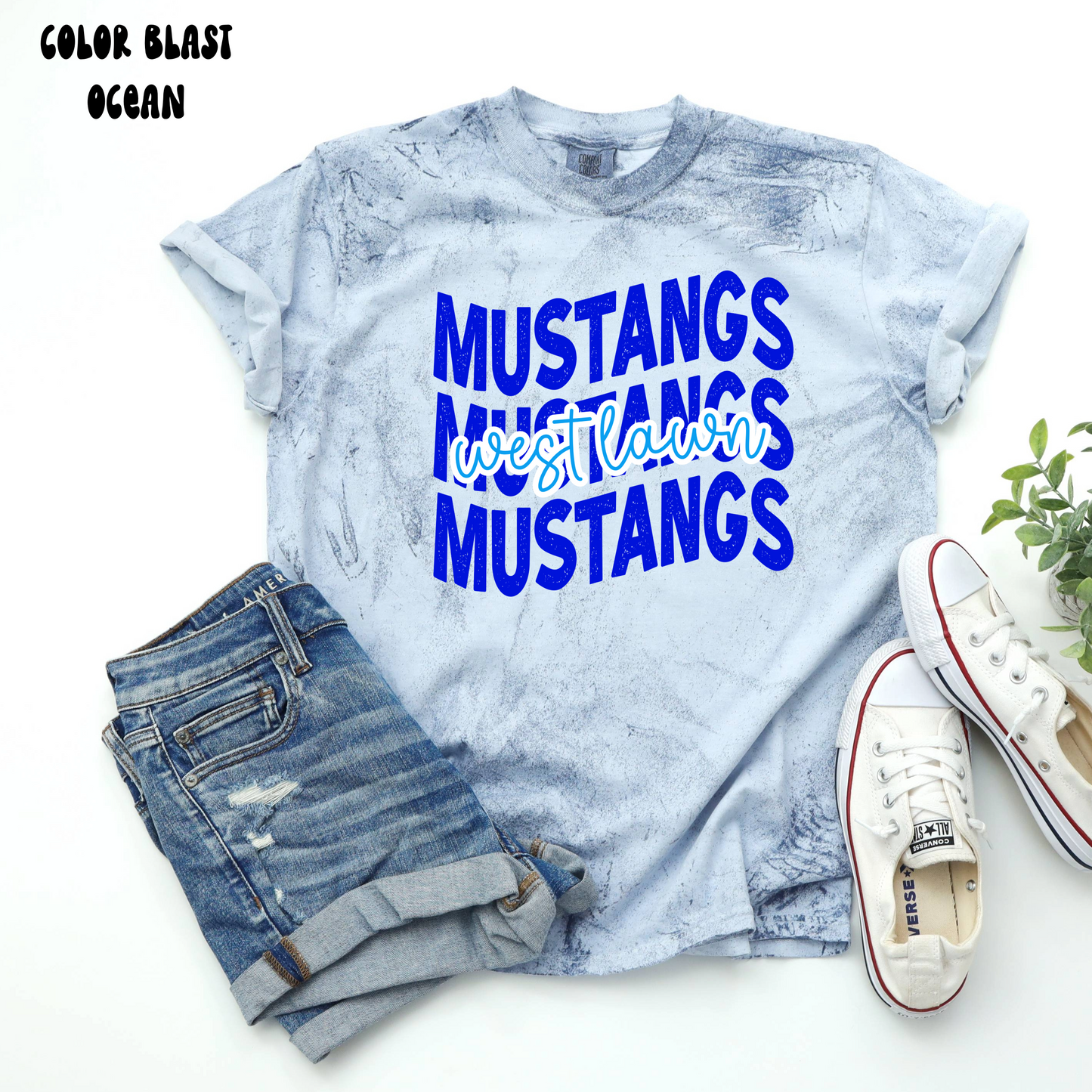 WL Mustangs Wavy