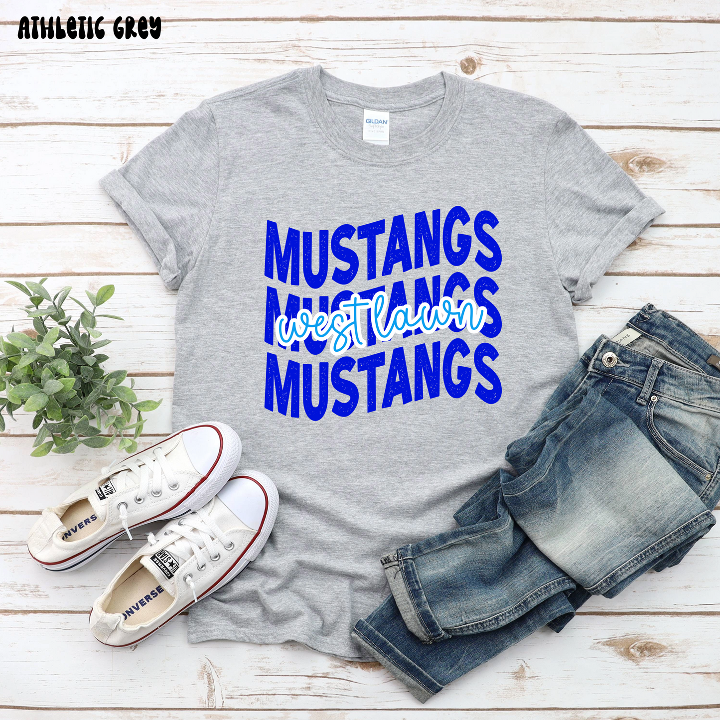 WL Mustangs Wavy