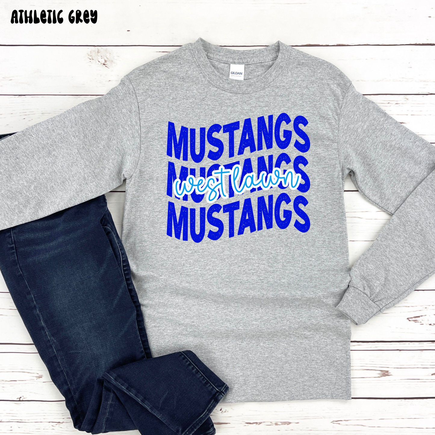 WL Mustangs Wavy