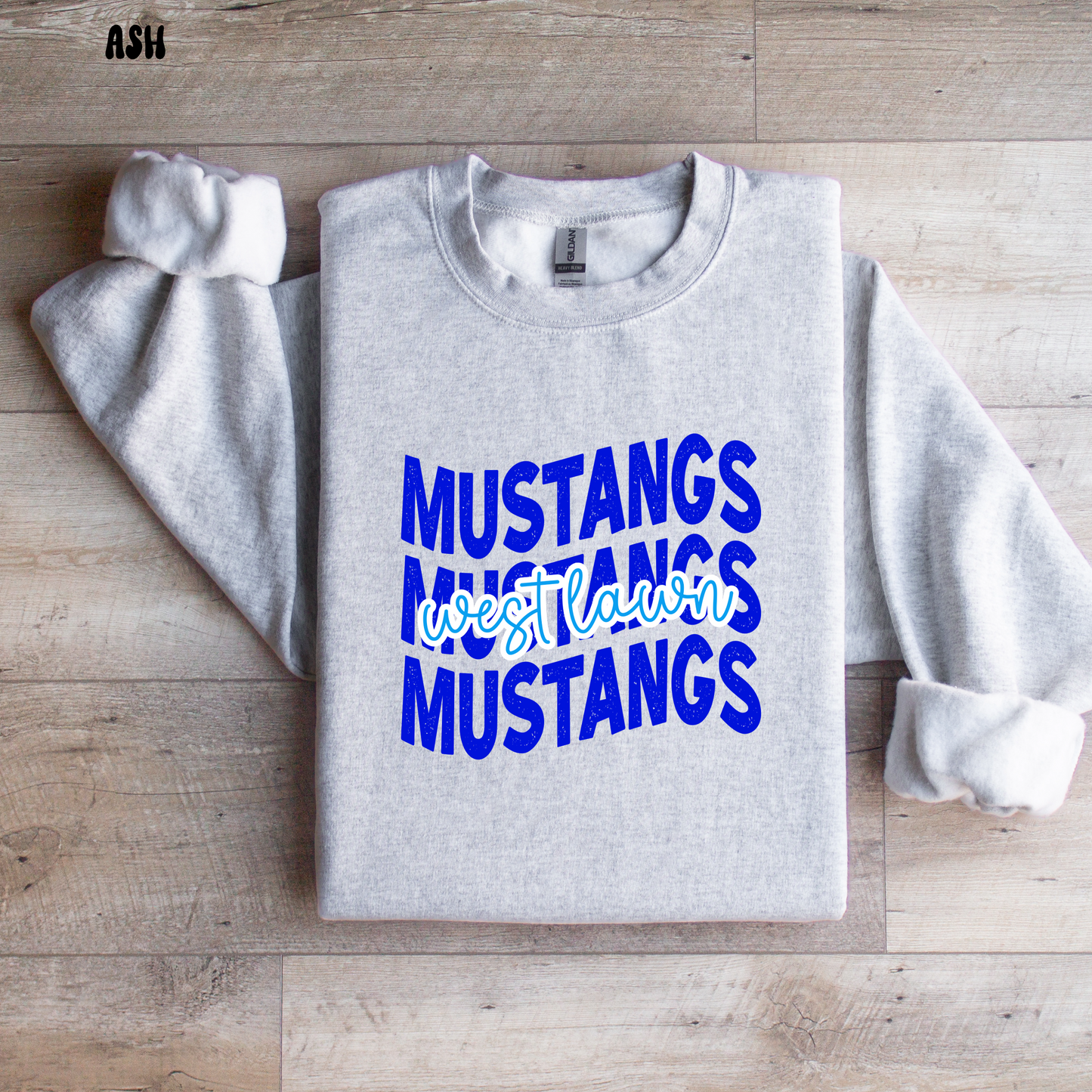 WL Mustangs Wavy