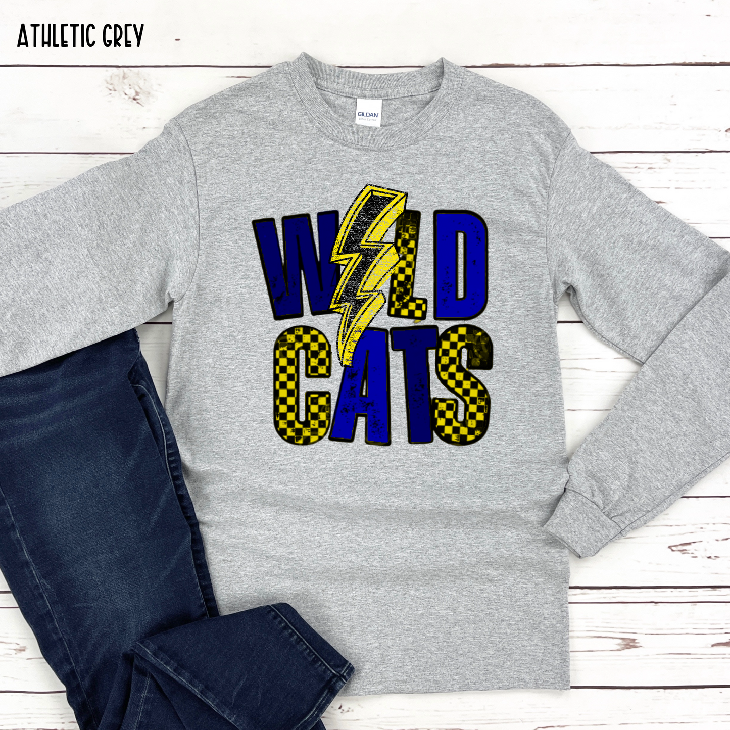 Wildcats w/ Lightning Bolt