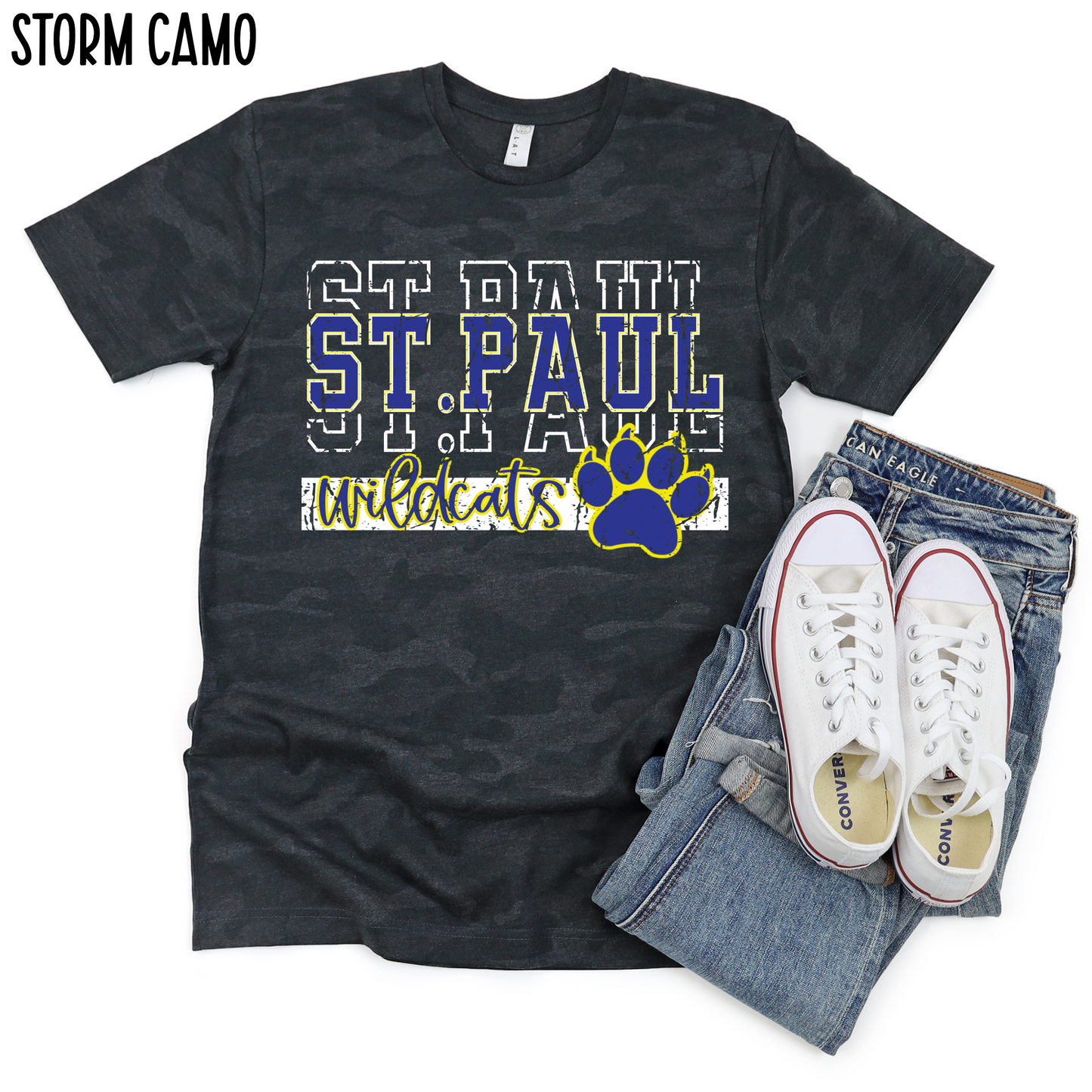 St. Paul Wildcats with Paw