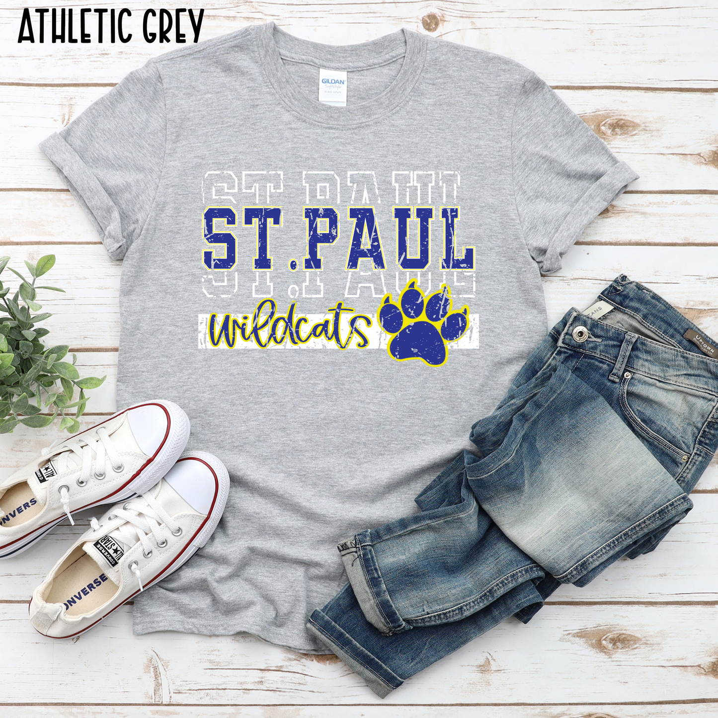 St. Paul Wildcats with Paw