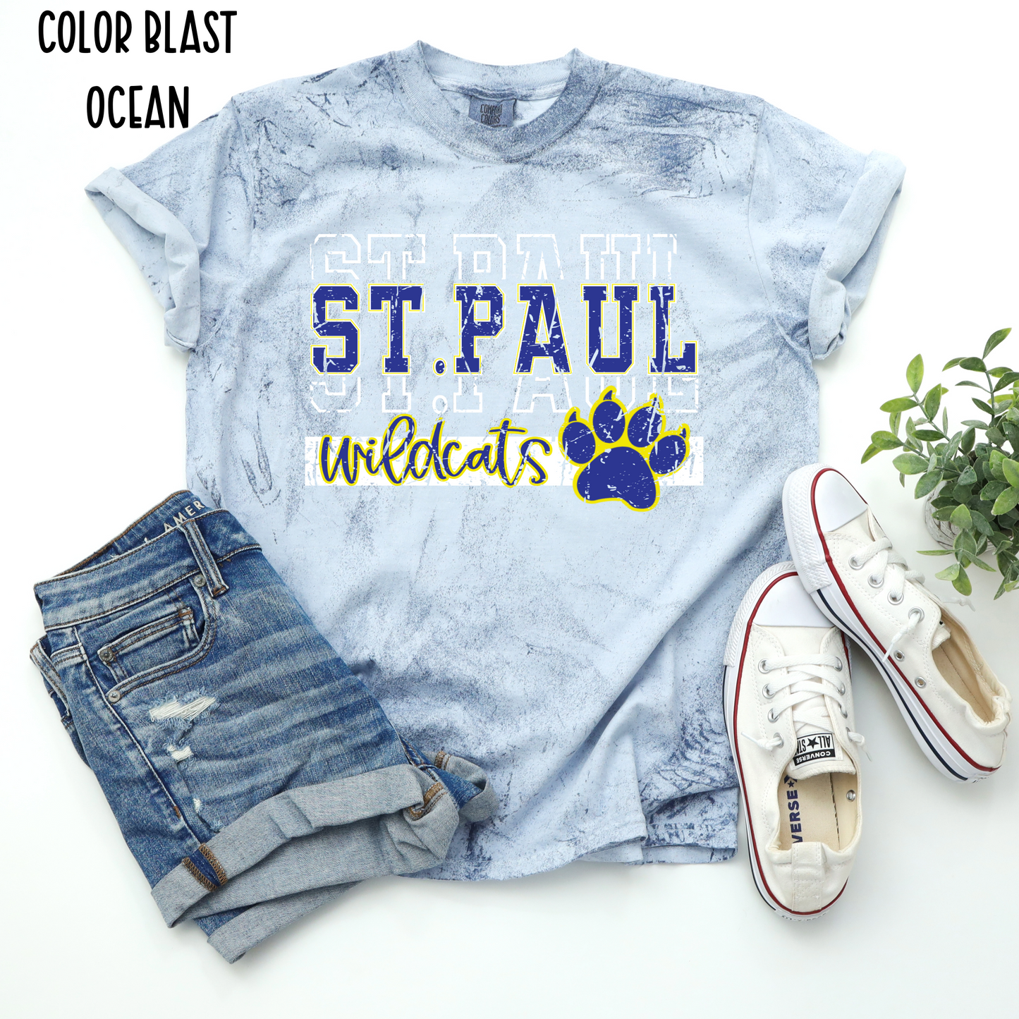 St. Paul Wildcats with Paw