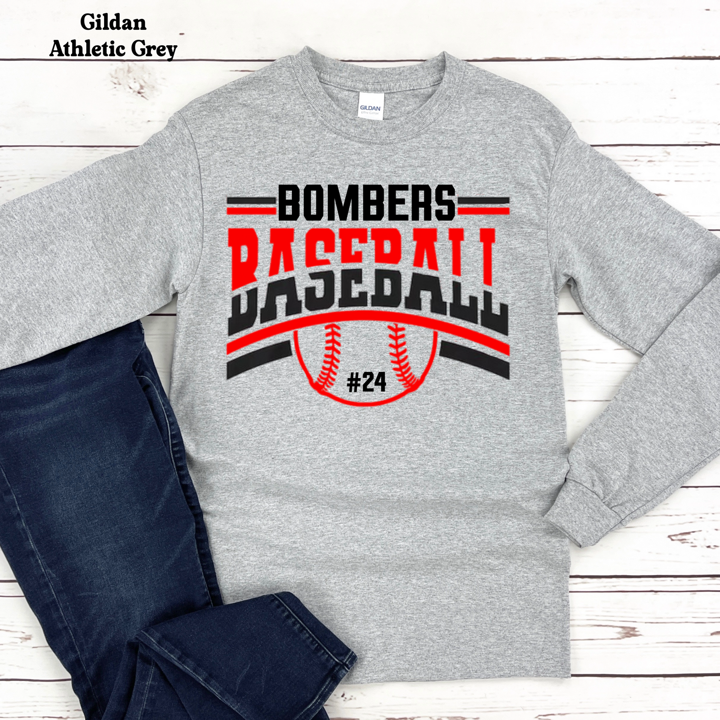 Bombers Baseball (two tone)
