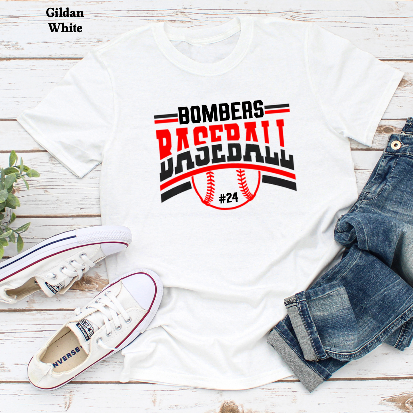 Bombers Baseball (two tone)