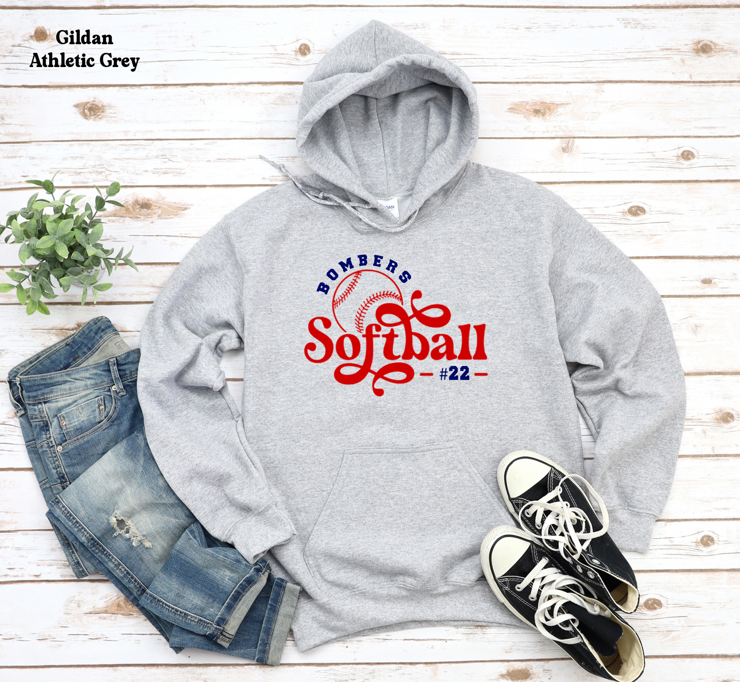 YOUTH - Bombers Softball cursive