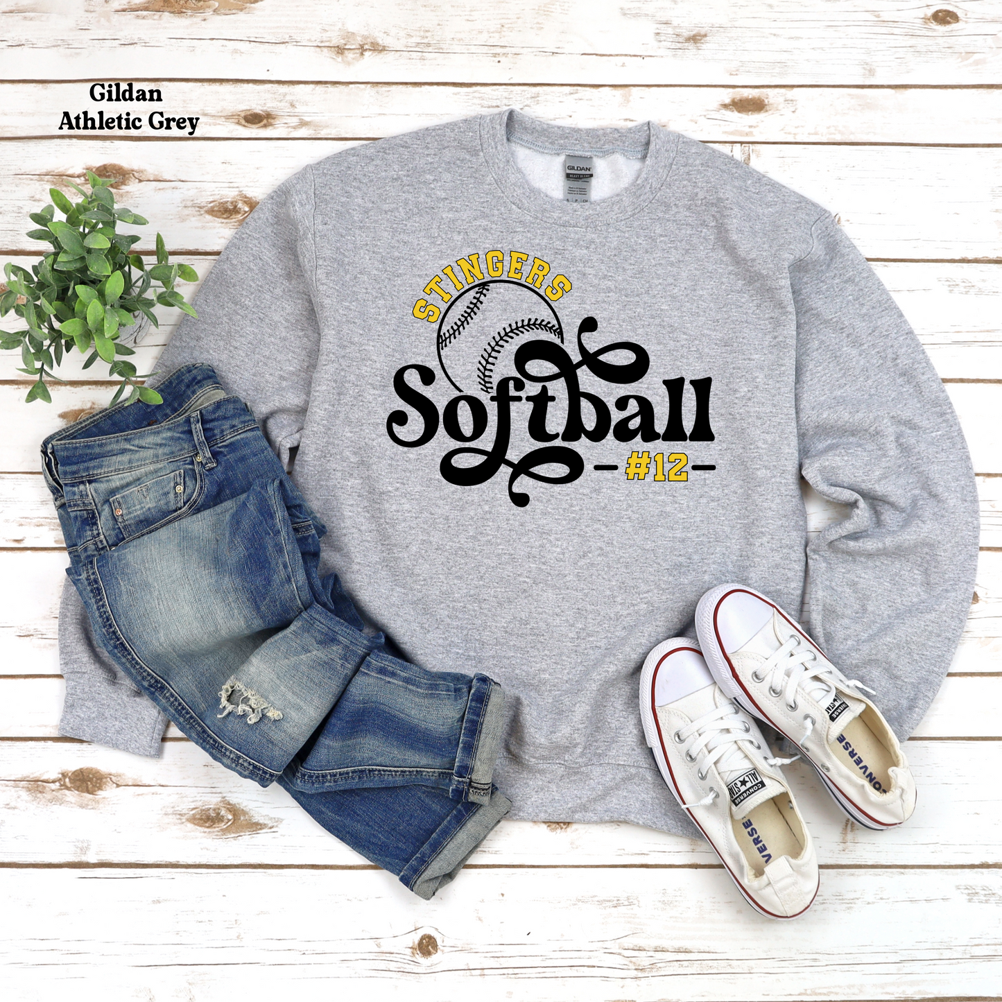 Stingers Softball Cursive