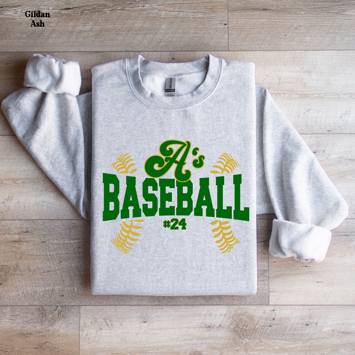 A's Baseball with Laces