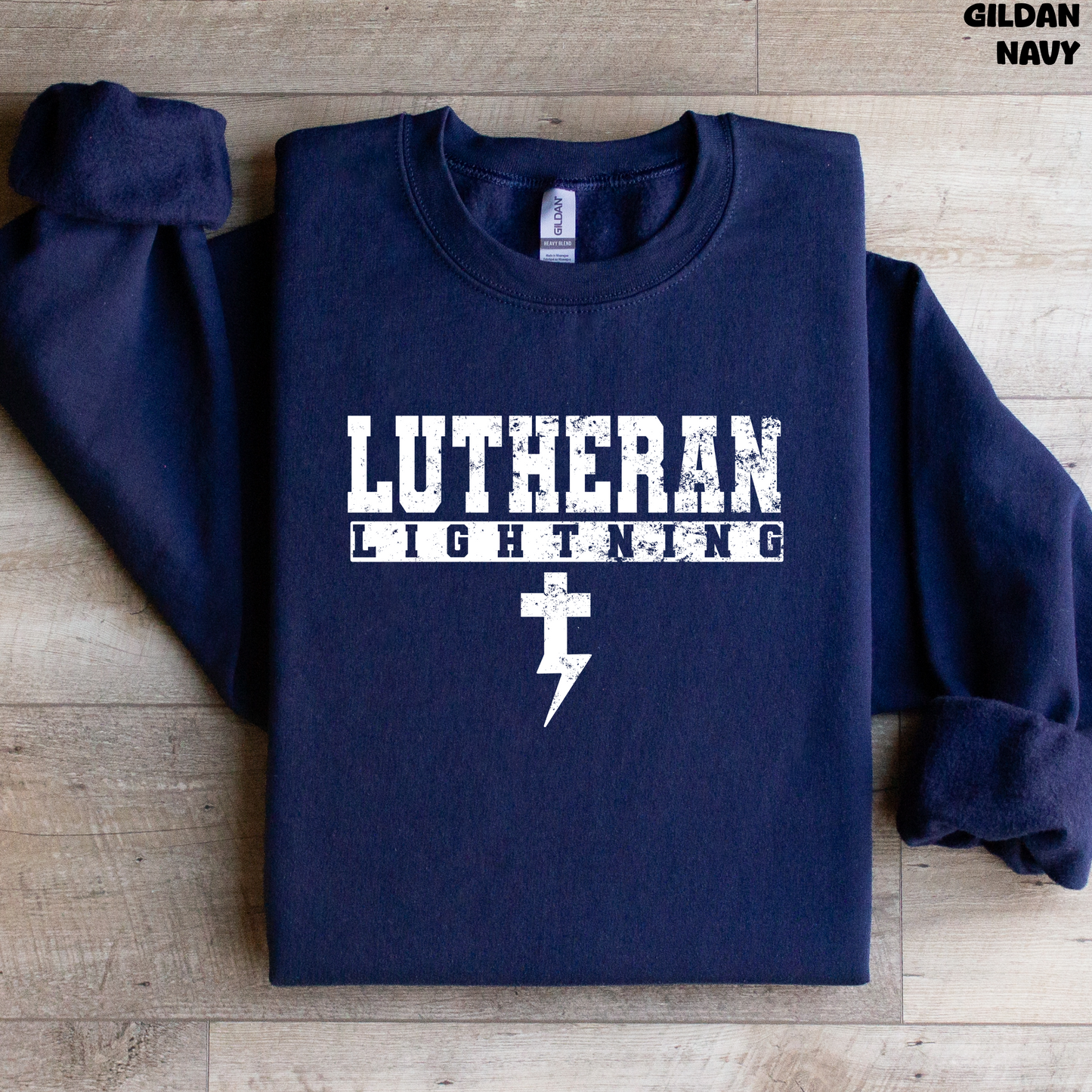 Lutheran Lightning - Athletic Font