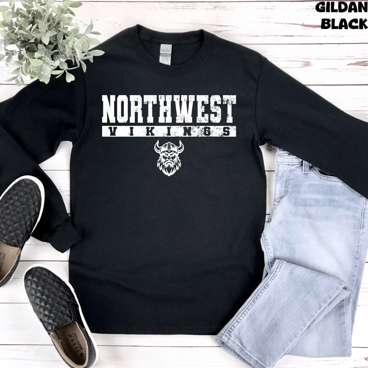 Northwest Vikings - Athletic Font