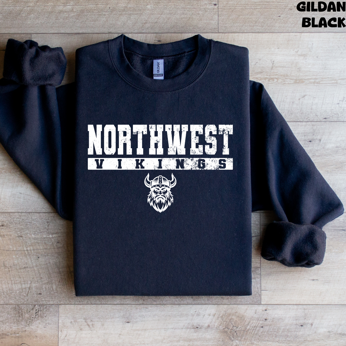 Northwest Vikings - Athletic Font