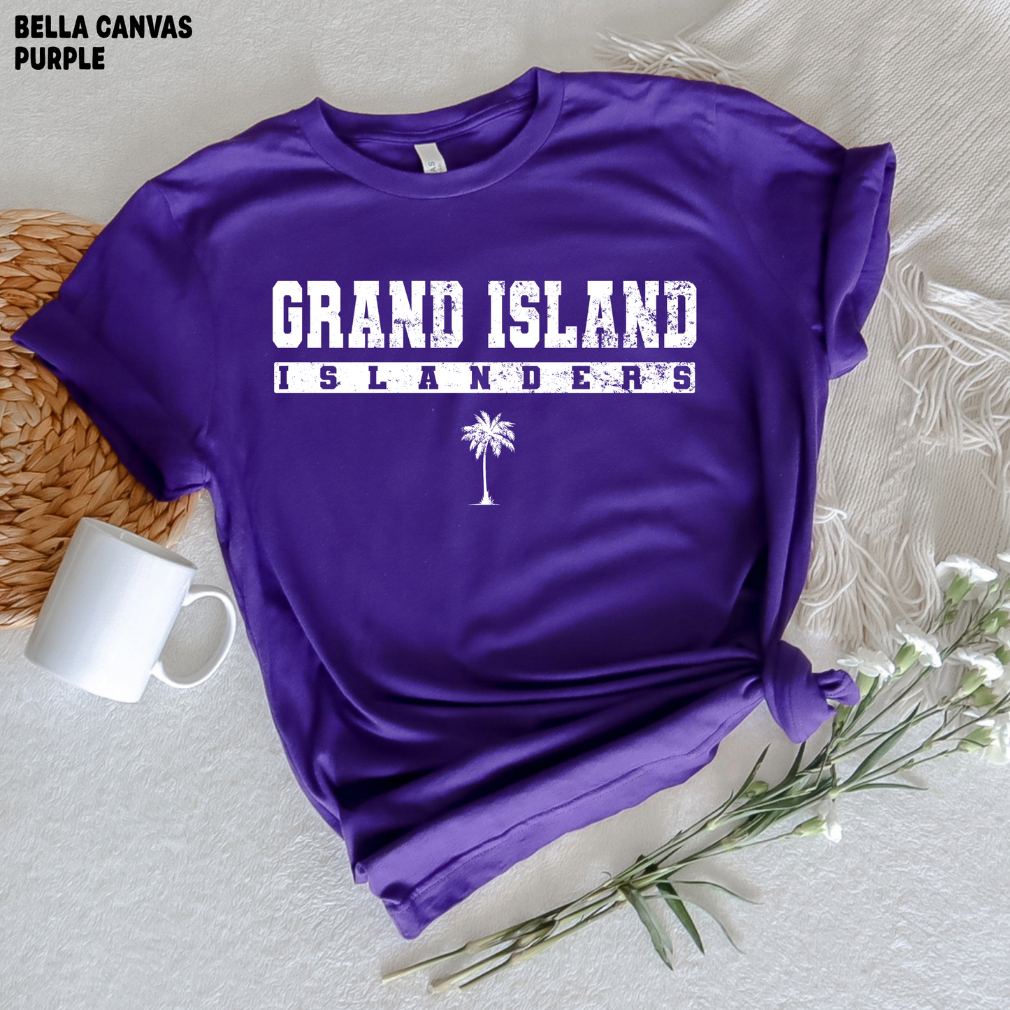 Grand Island Islanders - Athletic Font
