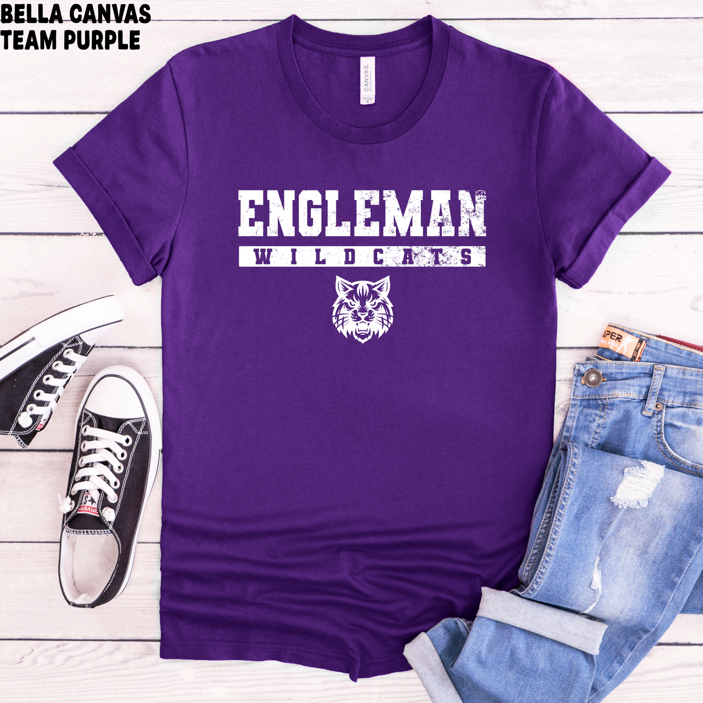 Engleman Wildcats - Athletic Font