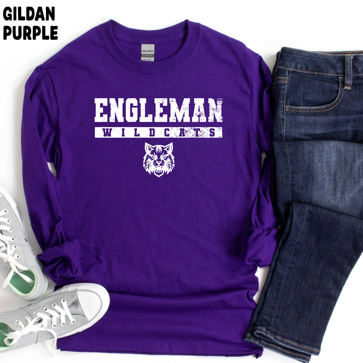 Engleman Wildcats - Athletic Font