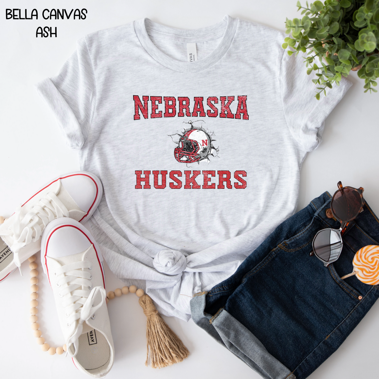 Nebraska with Helmet
