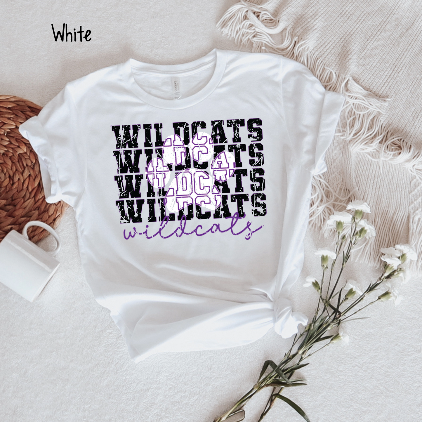Wildcats with Paw Print