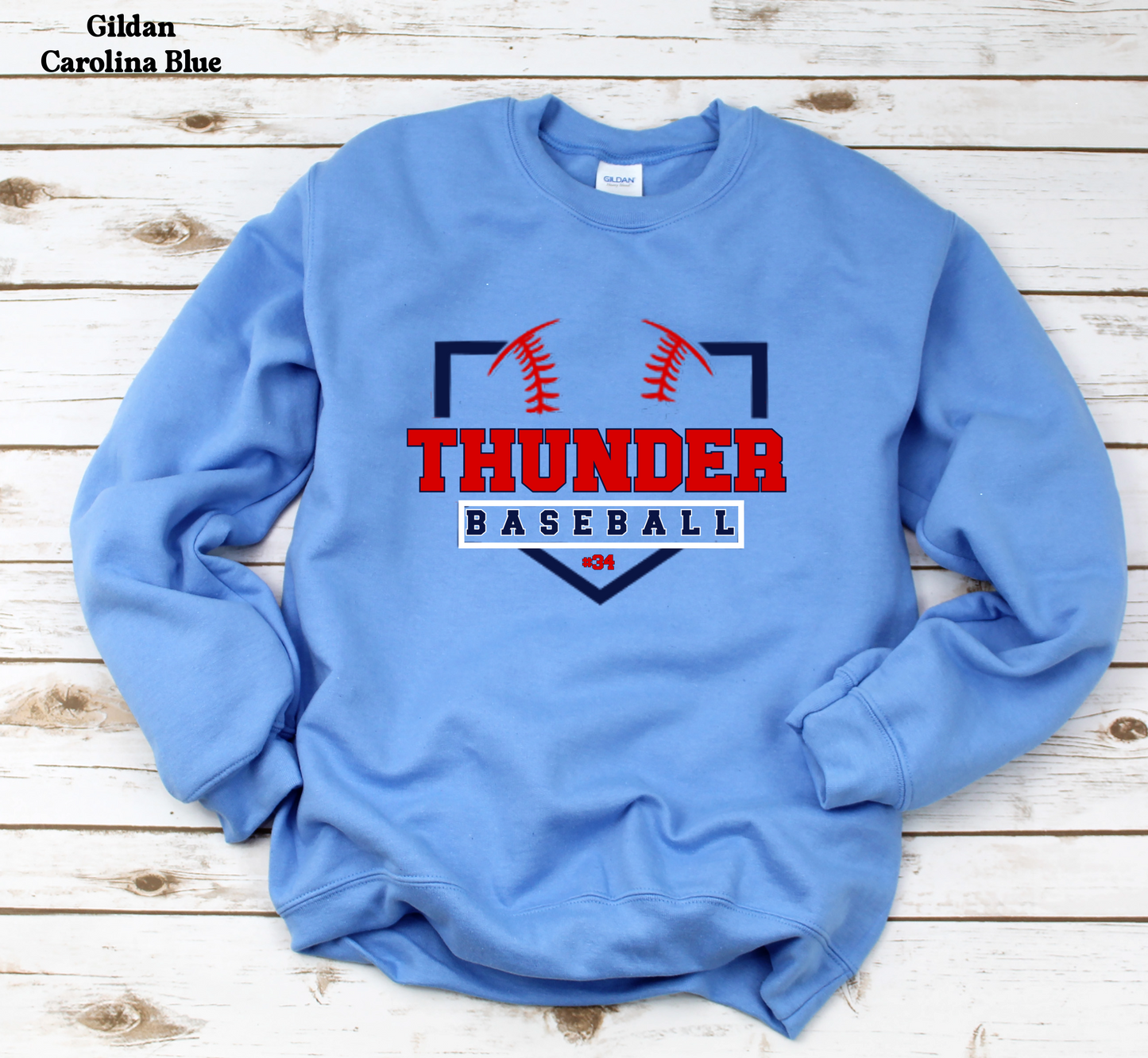 Thunder Baseball with base