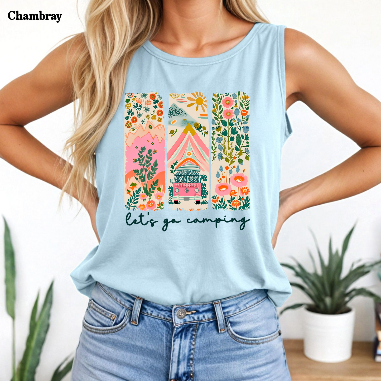 Camping Tee and Tank