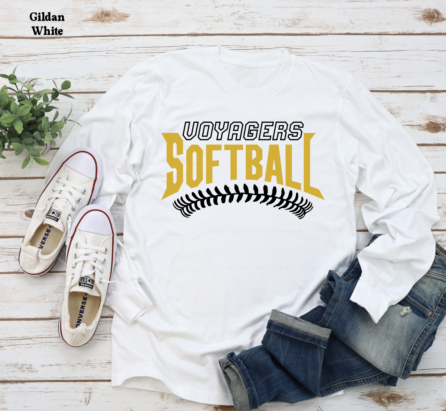 Voyagers Softball with Laces