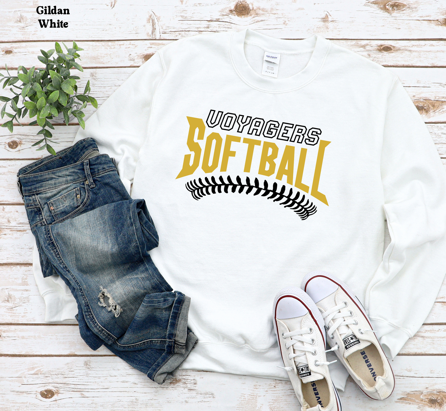 Voyagers Softball with Laces