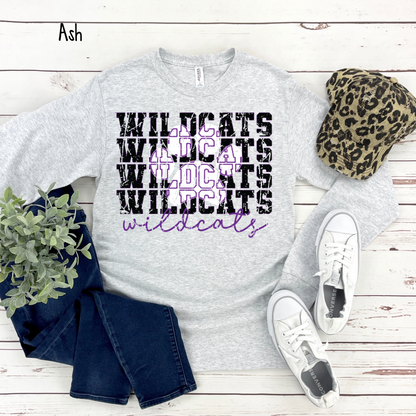 Wildcats with Paw Print