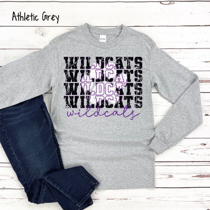 Wildcats with Paw Print