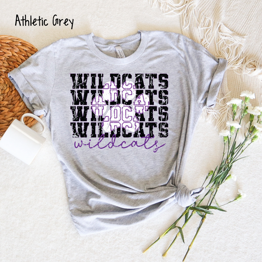 Wildcats with Paw Print