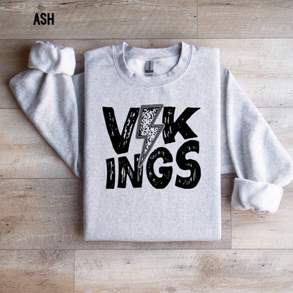Vikings w/ Lightening Bolt