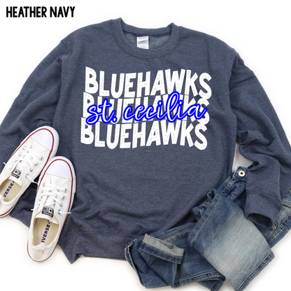 Bluehawks wavy