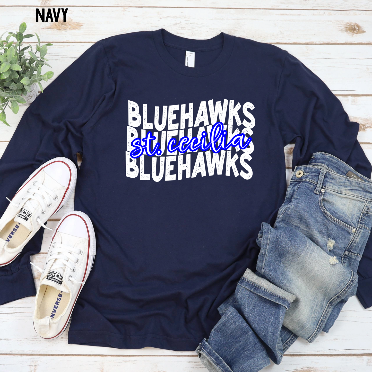 Bluehawks wavy