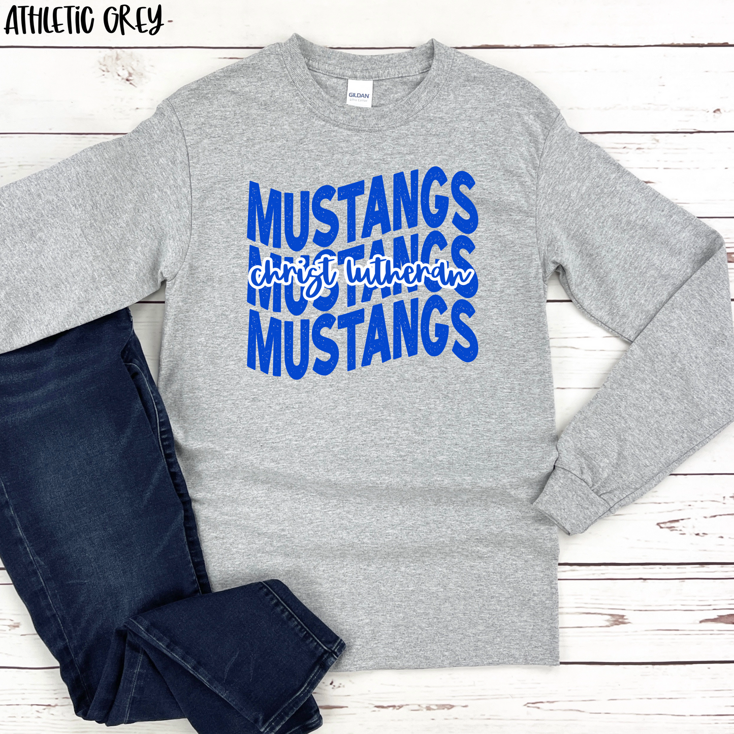 Mustangs wavy