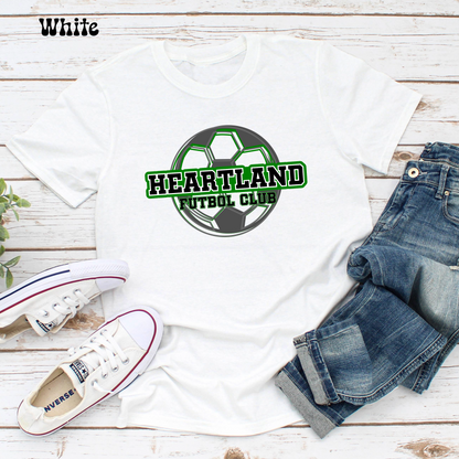 Heartland Futbol Club with Soccer Ball