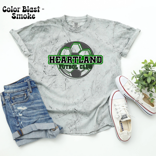 Heartland Futbol Club with Soccer Ball