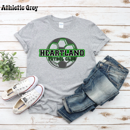 Heartland Futbol Club with Soccer Ball