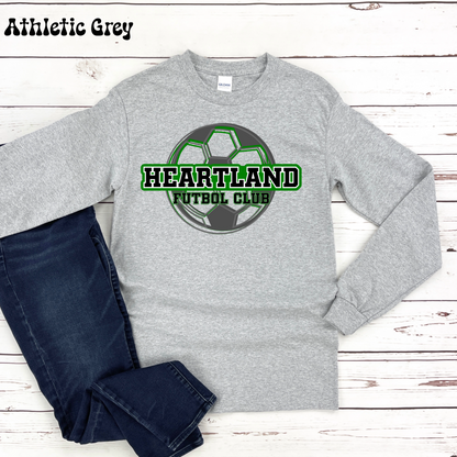Heartland Futbol Club with Soccer Ball