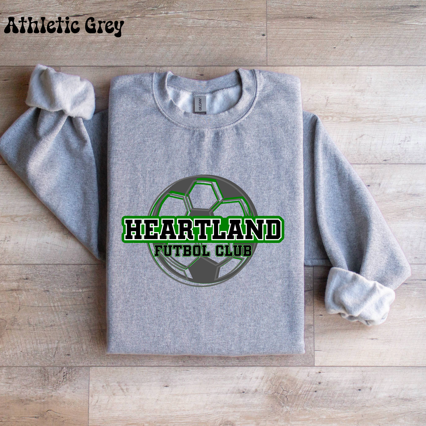 Heartland Futbol Club with Soccer Ball