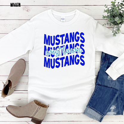 WL Mustangs Wavy
