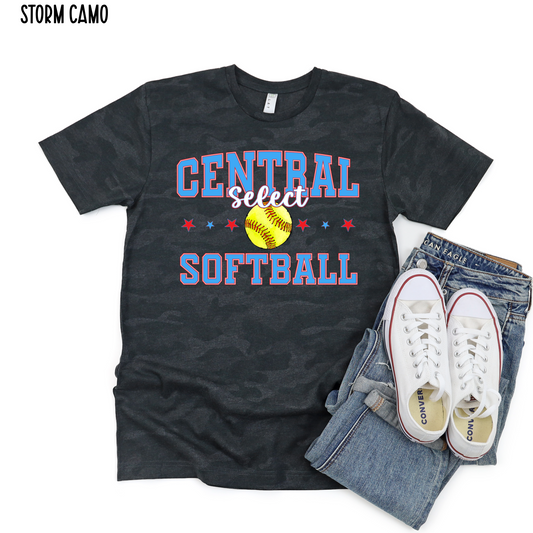Central Select Softball w/ Yellow Softball