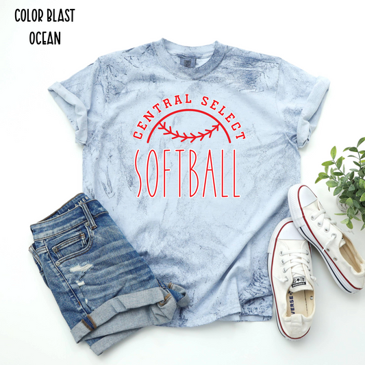 Central Select Softball w/ half softball