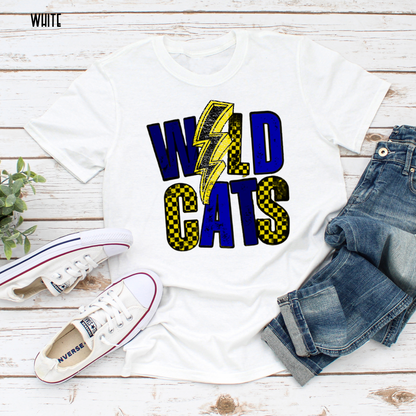 Wildcats w/ Lightning Bolt