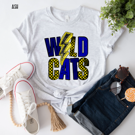 Wildcats w/ Lightning Bolt