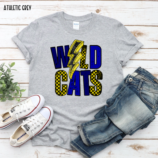 Wildcats w/ Lightning Bolt