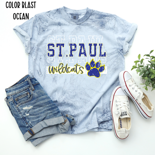 St. Paul Wildcats with Paw